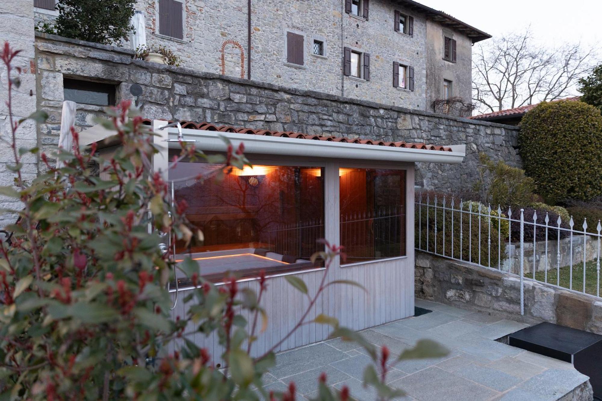 Ca' Baetti L'Antica Corte Roncola Bagian luar foto